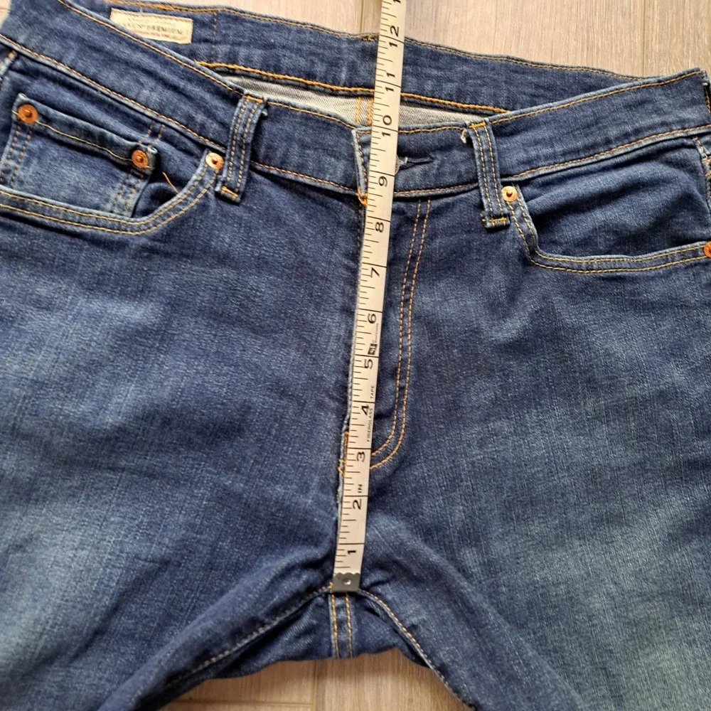 Levi's Premium 541 Athletic Taper Jeans Men's 32x31 Dark Wash Big E Tag 32x32